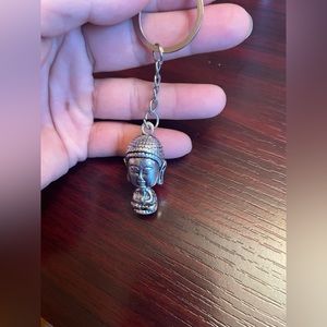 Cute Buddha key chain made in Nepal hand made .(new not used )